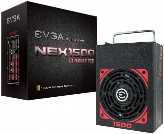 EVGA nos sorprende con su fuente de poder SuperNOVA NEX1500 Classified 4