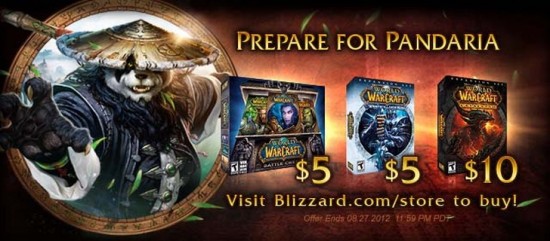 World of Warcraft tiene 75 de descuento
