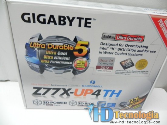 Review Gigabyte Z77X-UP4TH
