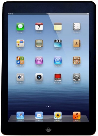 iPad 5 más ligero y más pequeño que el anterior iPad 5