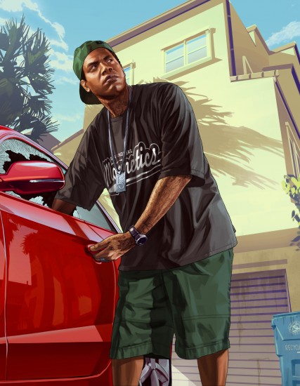 Grand Theft Auto 5 con sus protagonistas 6
