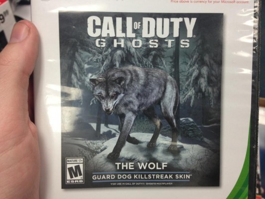 Tapa DLC The Wolf
