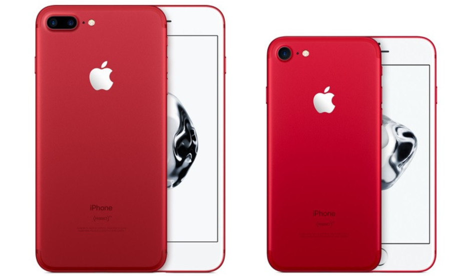 iPhone 7 y iPhone 7 Plus estrenan versión en color rojo
