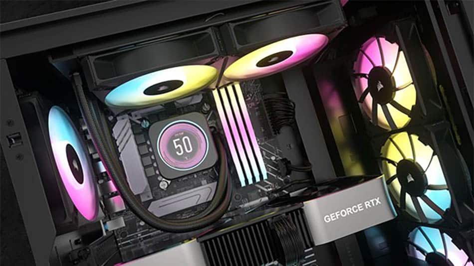 Fantasía Húmedo su Corsair lanza una nueva línea de refrigeración líquida de CPU, Gabinetes y  Ventiladores para tu PC