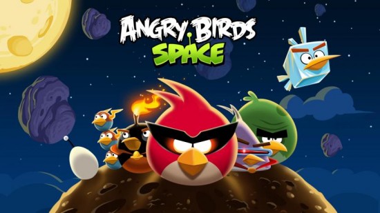 Angry Birds Space  desde el espacio