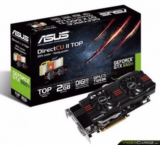 Asus GeForce GTX 660 Ti DirectCU II TOP