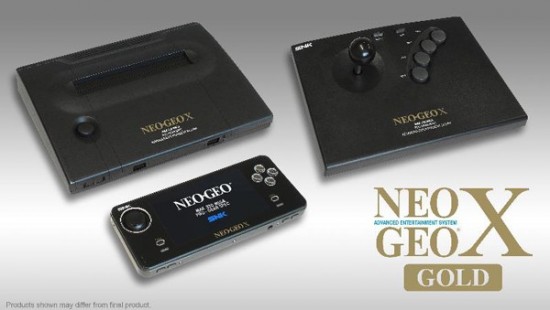 Neo Geo X Gold para diciembre Neo Geo X Gold para diciembre