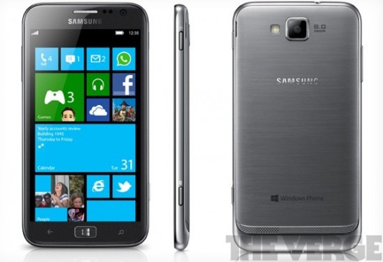 Samsung Ativ S el primer smartphone con Windows Phone 8