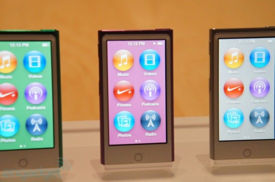 Apple lanza el iPod nano de 7ª generación