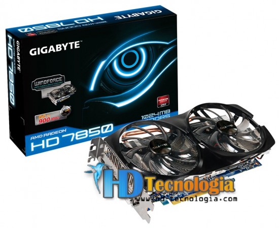 Gigabyte lanza Radeon HD 7850 con 1GB de memoria
