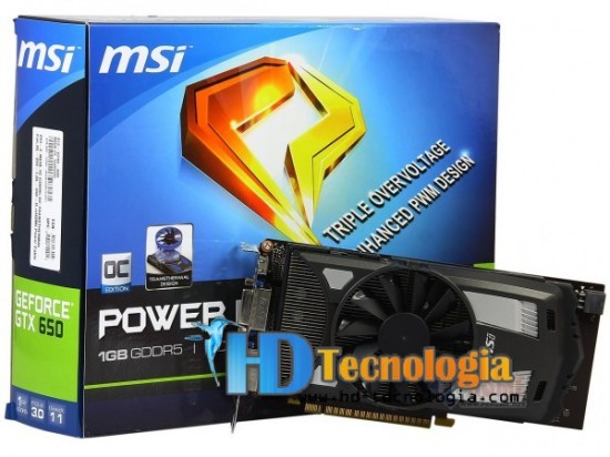 MSI GeForce GTX 650 OC Power Edition