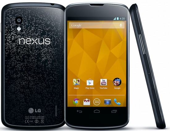 Se lanza Oficialmente el Google Nexus 4