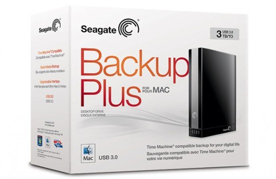 Seagate Backup Plus para Mac con USB 3.0
