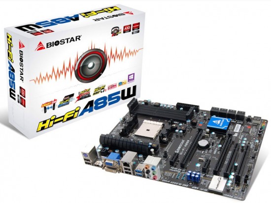 Biostar lanza la placa para FM2 Hi-Fi A85W