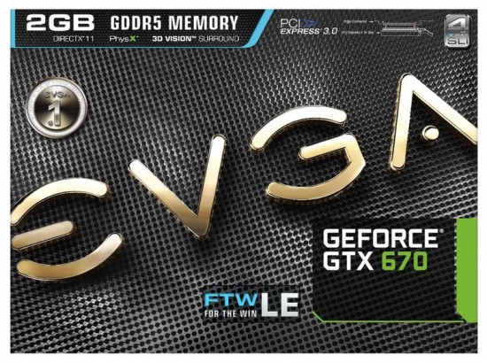 EVGA GeForce GTX 670 FTW LE al detalle