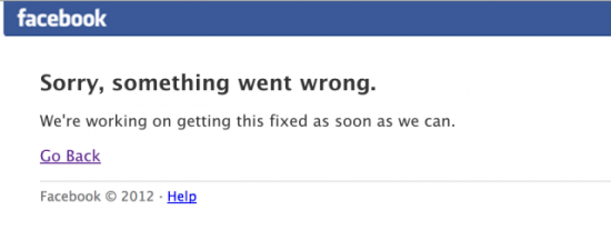 Facebook murió durante 15 minutos