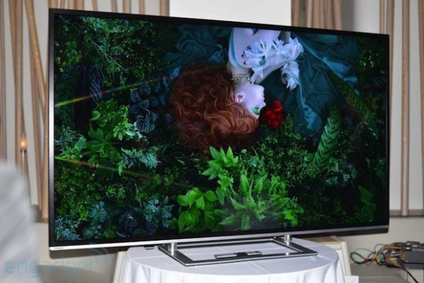 Toshiba y su UHDTV LED 4K de 84 pulgadas, CES 2013