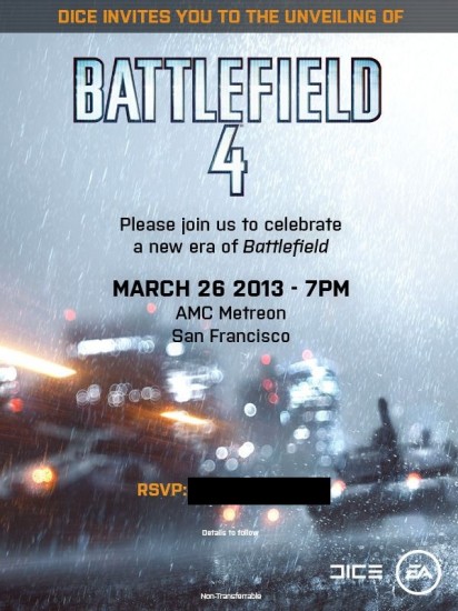 Battlefield 4 26 de Marzo