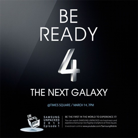 Be ready for the next galaxy 2013