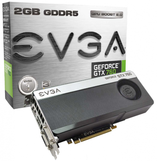 EVGA anuncia 7 modelos basados en la GeForce GTX 760