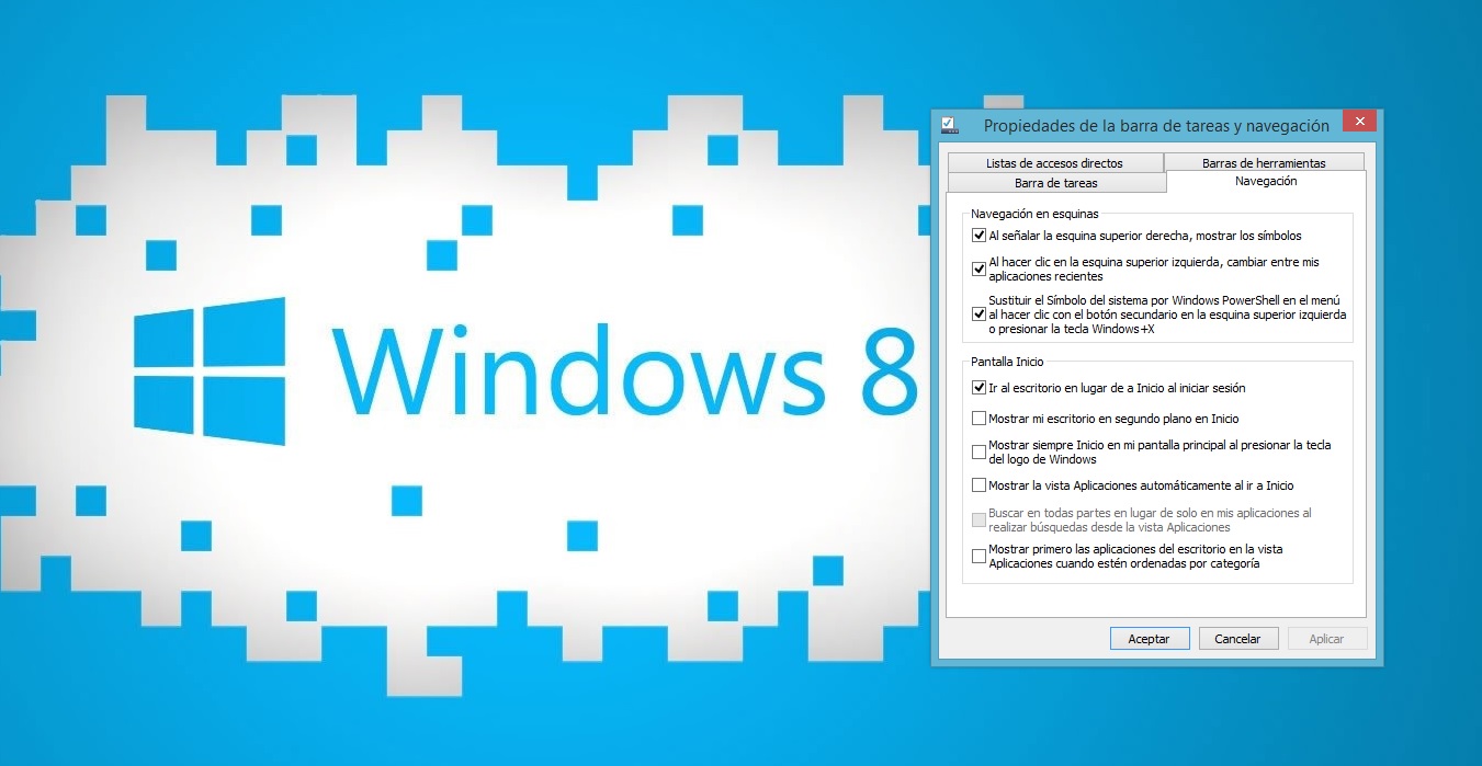 preferir subasta Charlotte Bronte Configurar Windows 8.1 para que inicie en el escritorio