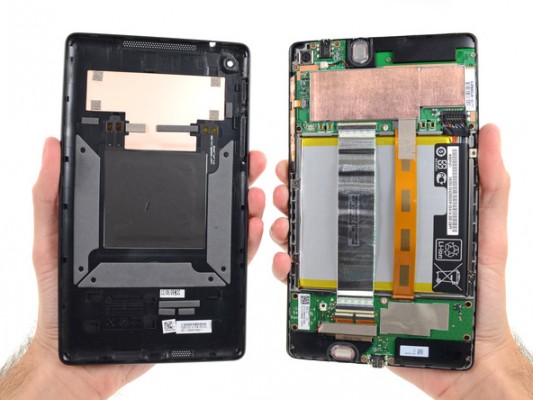 Nexus 7 de segunda generación al desnudo 2