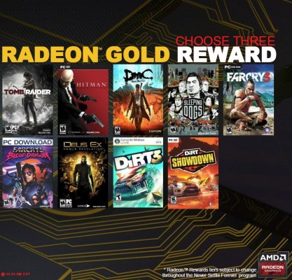 AMD Never Settle Forever Oro
