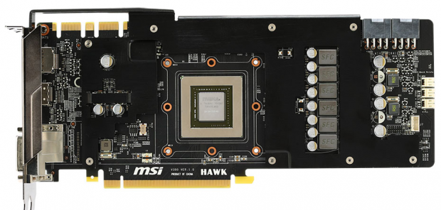 PCB MSI GTX 760 Hawk Lite Edition