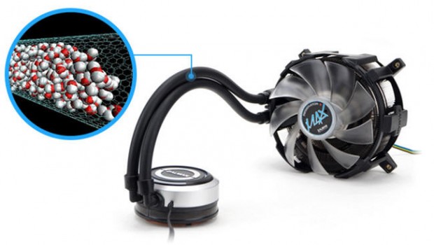 Zalman muestra su dispositivo de refrigeración para CPU con líquido de nanofluidos