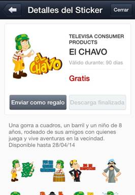 LINE lanza los stickers de los famosos personajes “El Chavo”