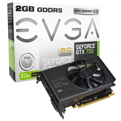 EVGA GTX 750 SC 2GB