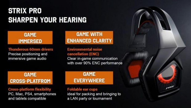 ASUS anuncia sus nuevos auriculares Gaming Strix Pro 2