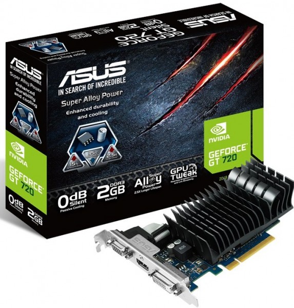 ASUS lanza su GeForce GT 720-2