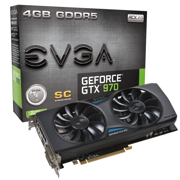 EVGA GeForce GTX 970 SuperClocked ACX 2.0