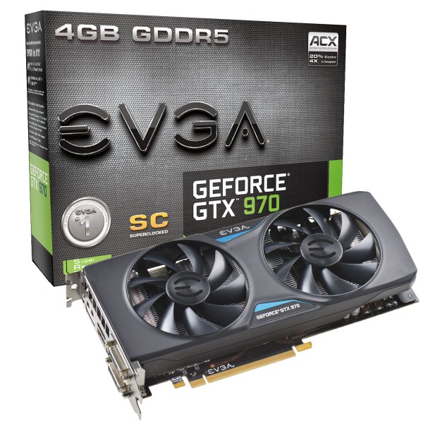 EVGA GeForce GTX 970 SuperClocked ACX