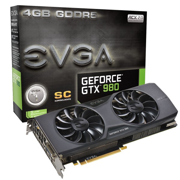 EVGA GeForce GTX 980 SuperClocked ACX