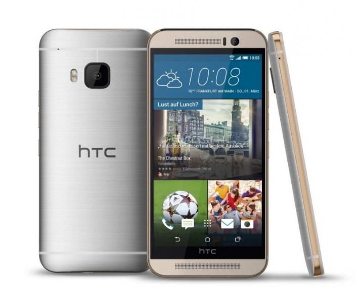 HTC One M9 plateado