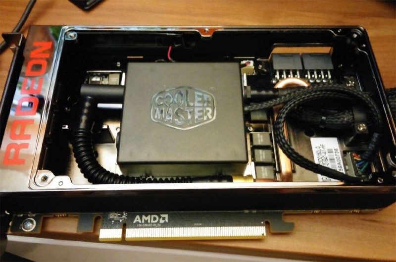 AMD Revisa el Diseño del bloque de la Bomba de la Radeon R9 Furia X