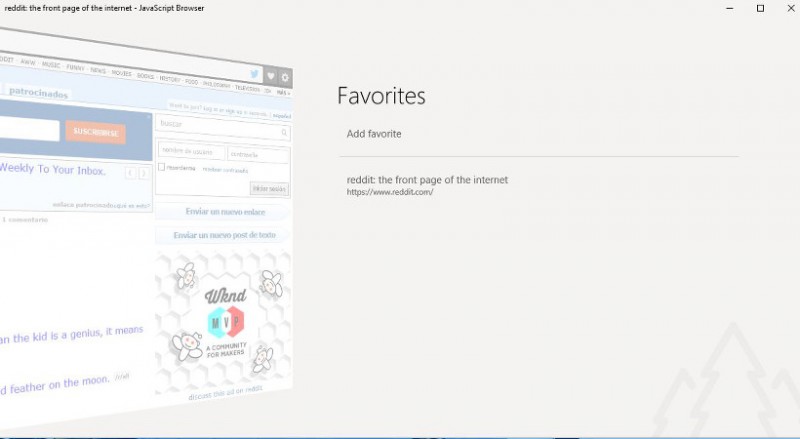 Te mostramos el nuevo navegador Web de código libre de Microsoft, llamado JavaScript Browser-2