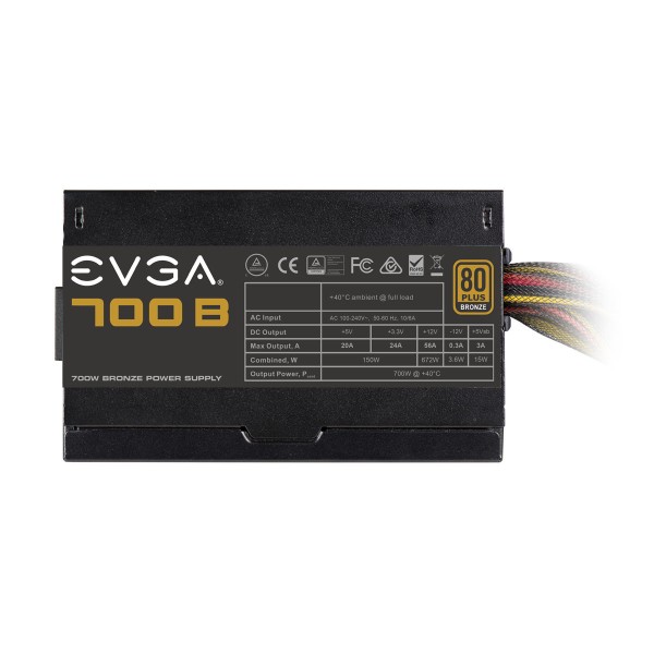 EVGA anuncia la fuente de alimentación 700B-3