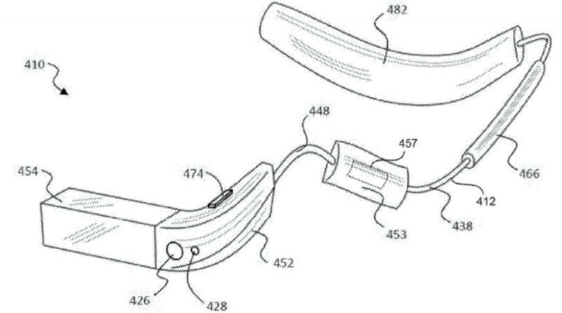 Posible diseño del Google Glass 2 filtrado-2