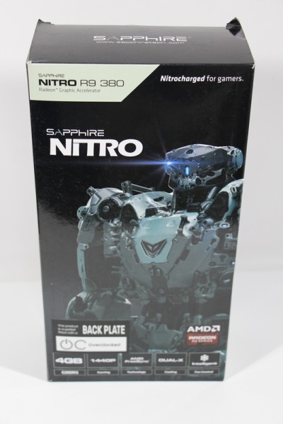 Sapphire Nitro R9 380 Backplate-1