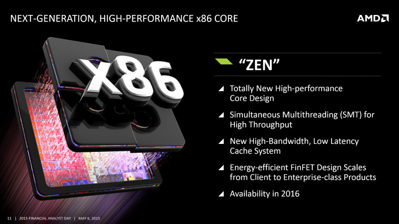 Primer CPU AMD ZEN para octubre, rinde mas que Broadwell-2
