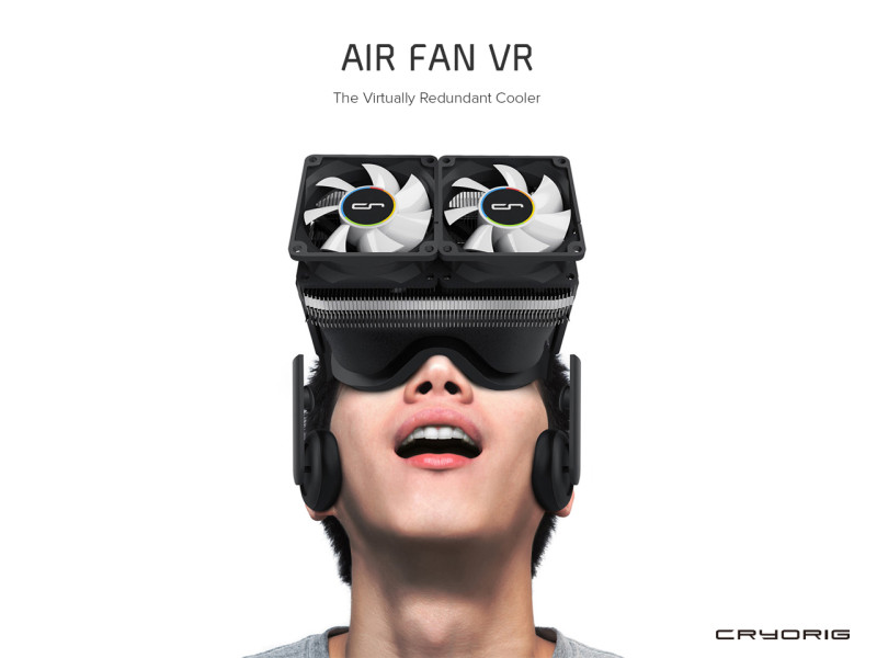 CRYORIG AIR FAN VR, la realidad virtual mas fresca que nunca