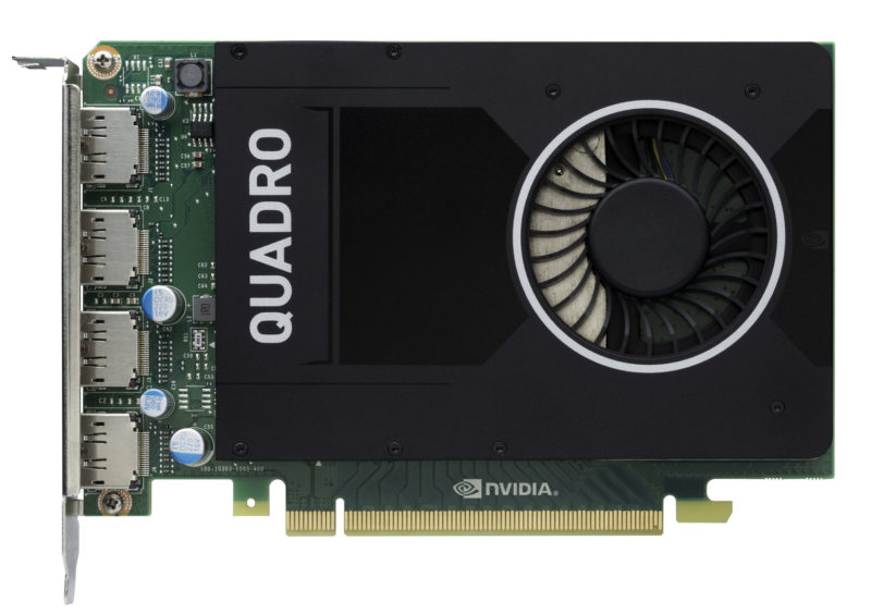 NVIDIA Quadro M2000 con GPU GM206 y 4 GB de RAM