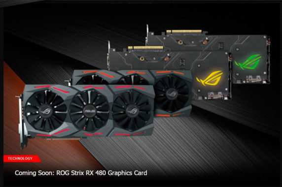 ASUS esta preparando la nueva tarjeta gráfica AMD Radeon RX 480 STRIX 2