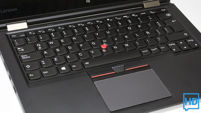 Review Lenovo Yoga 260 Keyboard