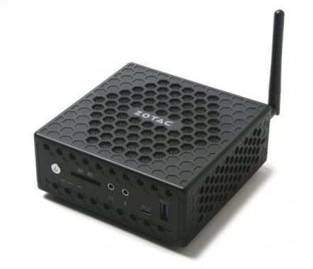 Zotac lanza una Mini PC con procesador Intel Apollo Lake sin ventilador