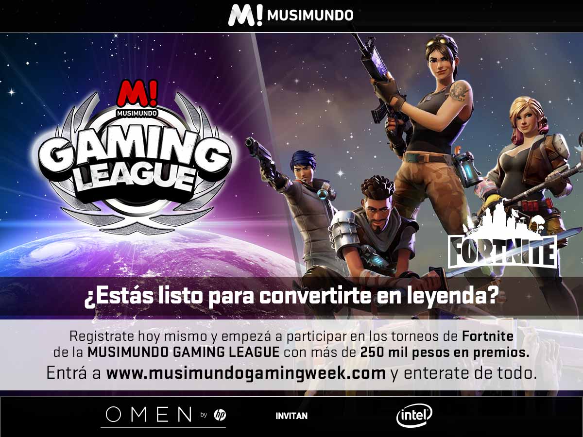 Musimundo Gaming Week, anotate ya, al Torneo de Fortnite Musimundo Gaming Week, anotate ya, al Torneo de Fortnite
