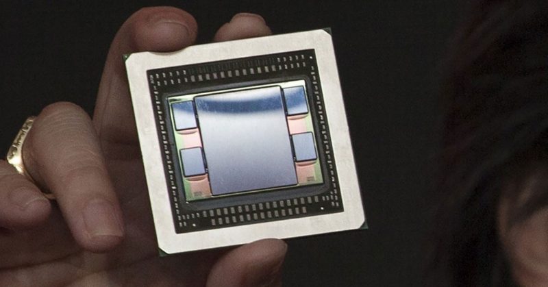 Así se verá Vega 20, el primer chip a 7nm de AMD.
